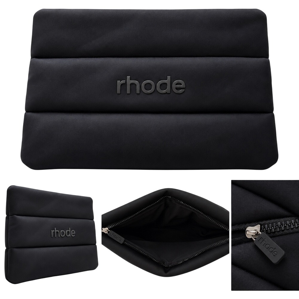 Rhode Oversized Bubble Bag Black Limited Edition Birthday Edit 2025 Padded